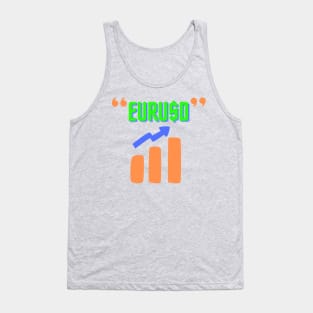 Forex Trading T-Shirt - Forex Lifestyle T-Shirt EURUSD Tank Top